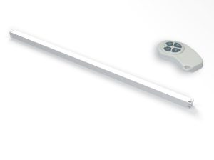 Komfort LED-Farblichtleiste Bordero mit Fernbedienung.