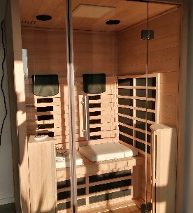 Infrarotkabine für Gesundheit und Entspannung